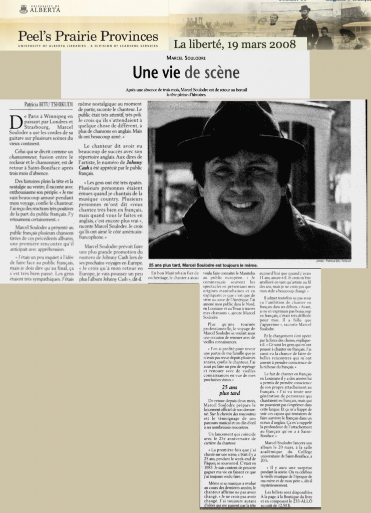 Article Presse M.SOUL 2008
