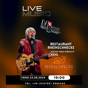 M.SOUL au restaurant Rheinschnecke Kehl