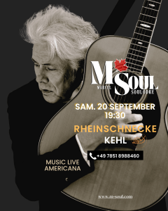 alt="Concert en duo au restaurant Rheinschnecke à Kehl le 20 septembre 2025 à 19h30, ambiance décontractée près de la passerelle du Rhin"