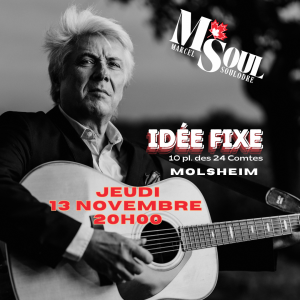 M.SOUL en concert solo live au Bar L’Idée Fixe à Molsheim le 13 novembre 2025