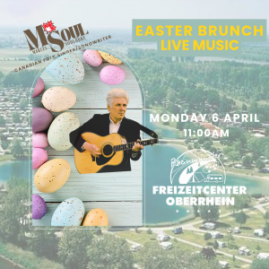 M.SOUL et Emmanuel Boch en concert brunch de Pâques au Freizeitcenter Oberrhein près de Baden-Baden