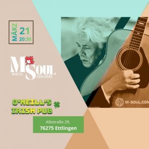 M.SOUL en concert au O'Neill's Irish Pub à Ettlingen – live Americana Rock Country