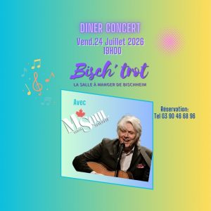 M.SOUL en concert au restaurant Bisch'Trot à Bischheim le 24 juillet 2026
